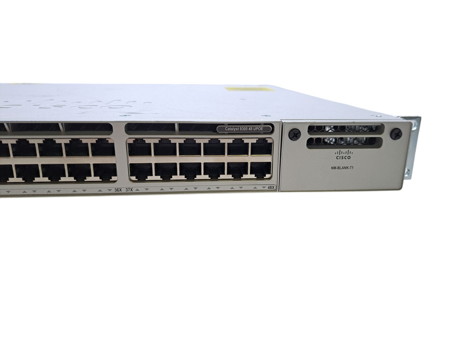 Cisco C9300-48U-A | 48-Port Gigabit UPoE Network Switch w/ 1x 1100WAC )