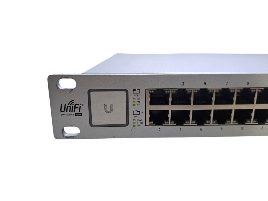 Ubiquiti US-48-750W Unifi 750W PoE Gigabit Network Switch *READ* )