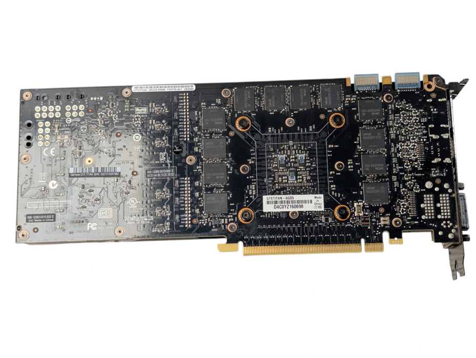 NVIDIA GeForce TITAN 6GB ASUS Graphics Card GTXTITAN-6GD5  -