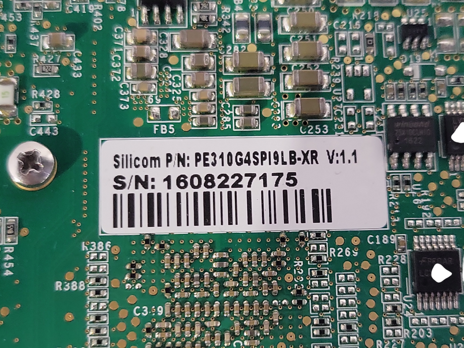 Silicom 10Gb 4-Port SFP+ Network Server Adapter Card PE310G4SPI9LB-XR _