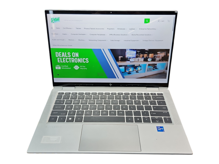 HP EliteBook x360 1030 G8, i7-1185G7 3.00GHz, 16GB DDR4, 256GB NVMe, READ  Lap200