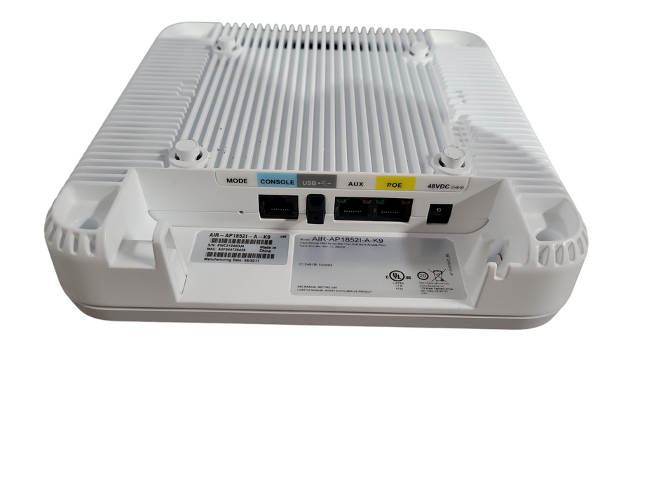 Cisco AIR-AP1852I-A-K9 | Dual Band AC Wireless Access Point | Factory Reset !