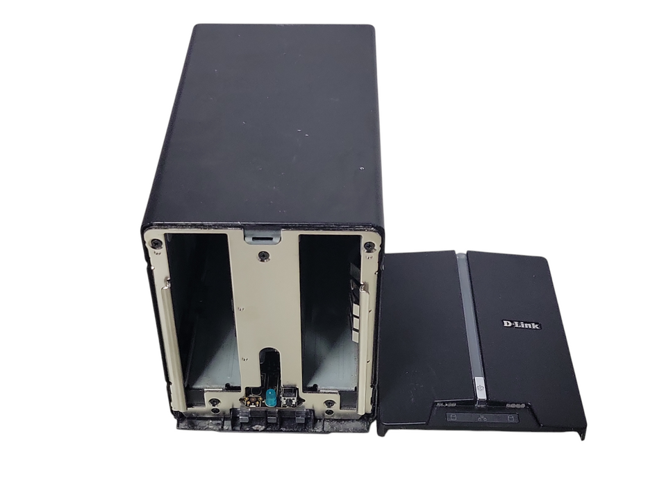 D-Link DNS-321 2-Bay Network Storage Enclosure - No Hard Drivers, READ _