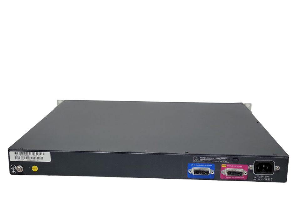 HP J9625A 2620-24 24-Port 10/100Mbps PoE+ Managed Ethernet Network Switch _