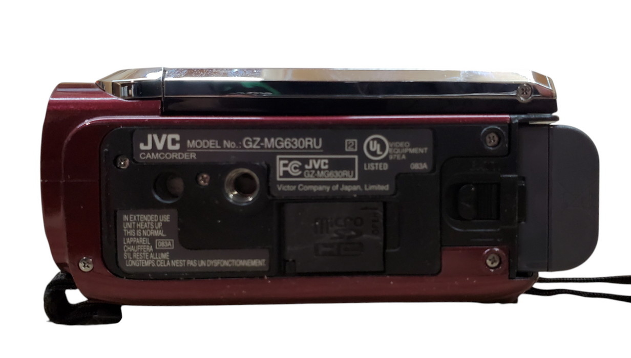JVC Everia Hard Disc Camcorder GZ-MG630RU w/ Battery