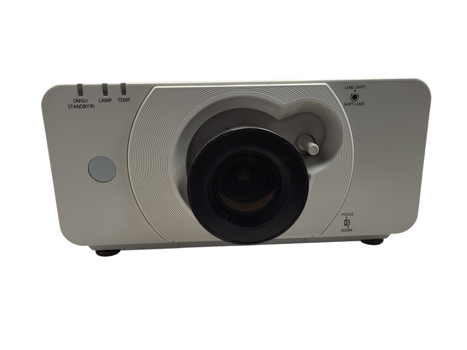 Panasonic PT-DZ570U Projector 4000 Lumens HDMI 692 Lamp Hours $