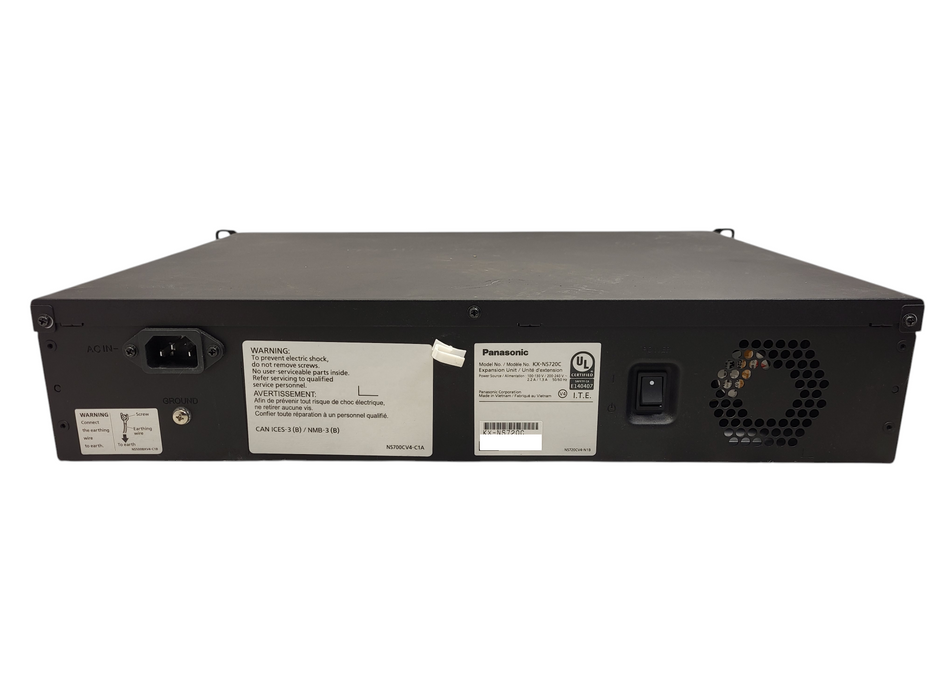 Panasonic KX-NS720 Expansion Cabinet Unit With 2x DLC16 Card Q$