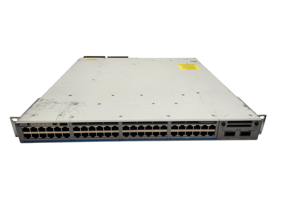 Cisco C9300-48UN-A 48-Port UPoE Network Switch w/ C9300-NM-2Q, 2x PSU Q$