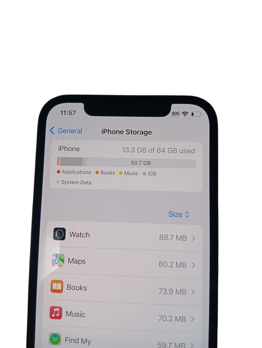 Apple iPhone 12 - 64GB - Black [A2402]