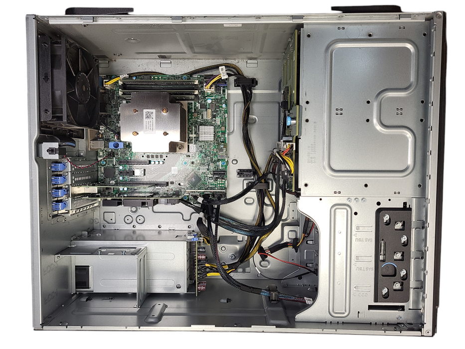 Dell PowerEdge T340 3.5" Xeon E-2174G 48GB DDR4 PERC H330 2x495W PSU $