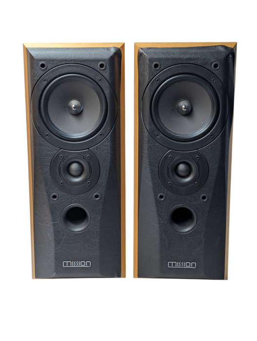 MISSION 772 2-Way Reflex 8 Ohm Hi-Fi Bookshelf Speakers Pair -