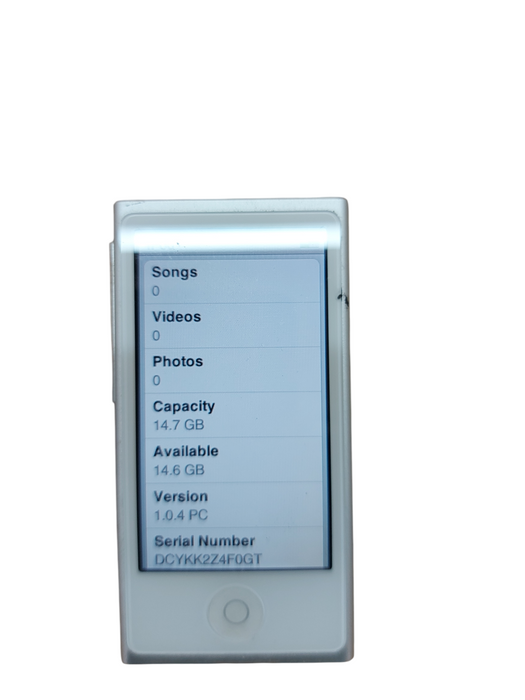 Apple iPod Nano 7th Generation A1446 16GB MD480LL
