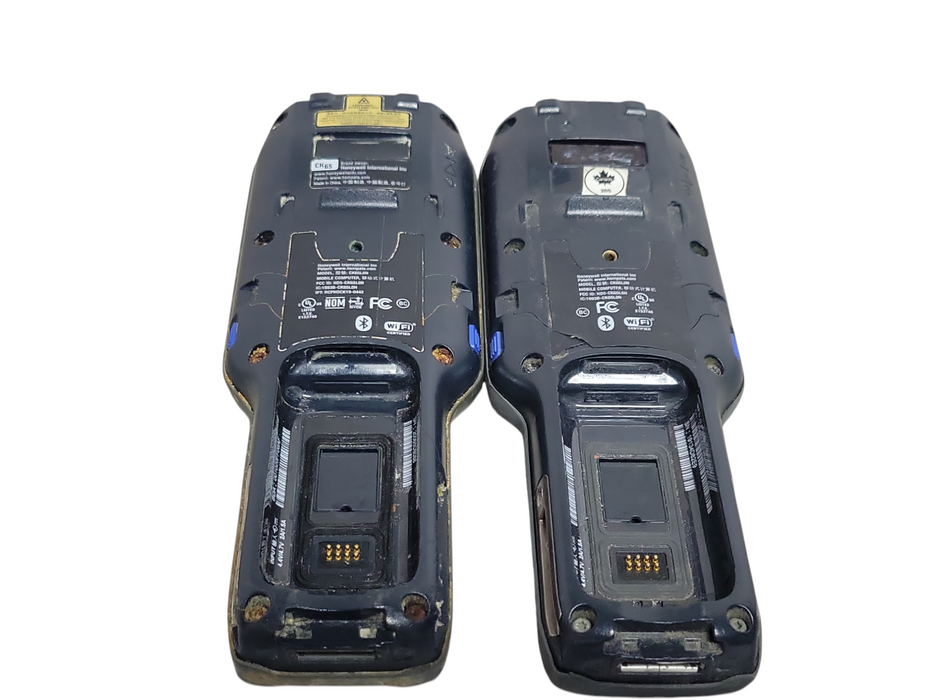 Lot of 2x HONEYWELL CK 65 LON MOBILE COMPUTER, READ _