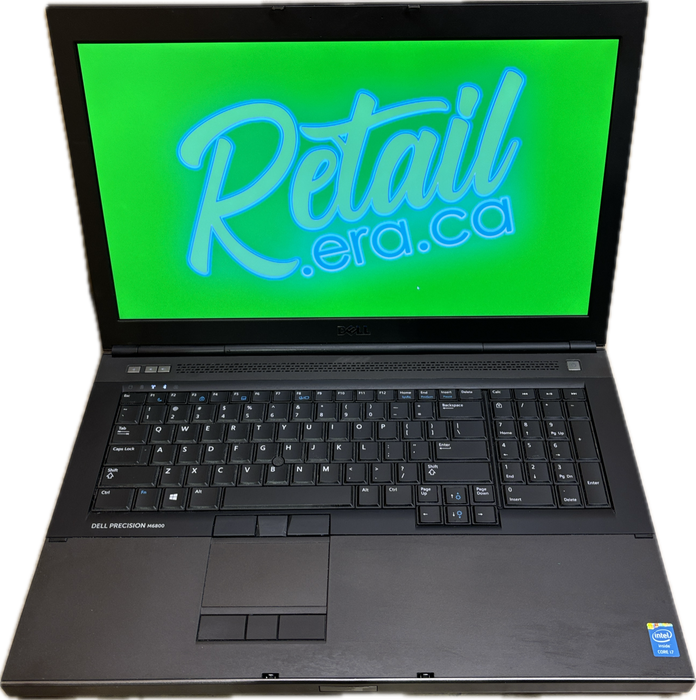 Dell Precision M6800 i7-4800MQ QUADRO K4100M 4GB GPU 32GB RAM 240GB SSD READ!  Lap200