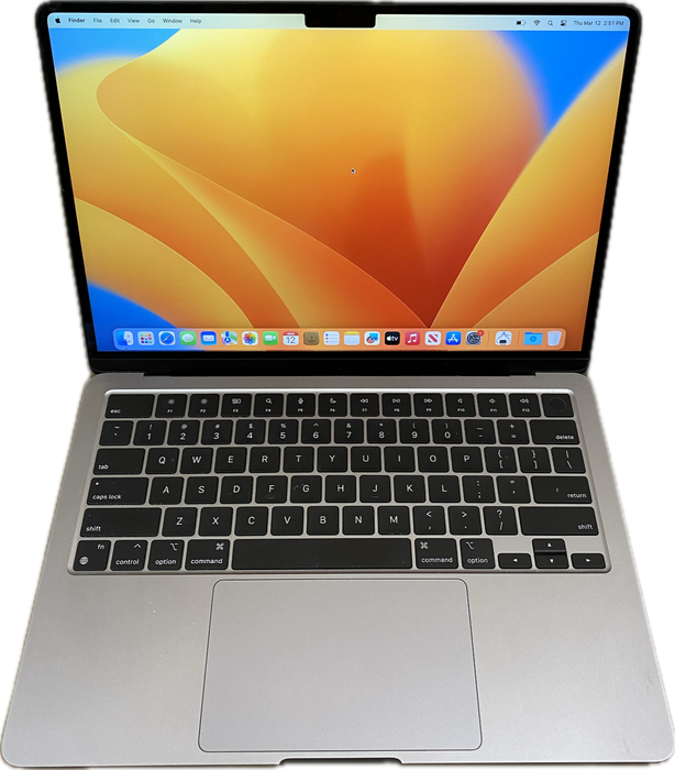 Apple MacBook Air 13 M2 2022 Space Gray 8GB RAM  256GB SSD No Power Adapter