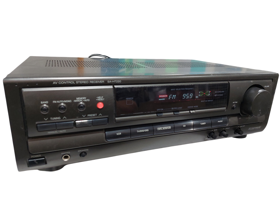 Panasonic AV Control Stereo Receiver Model: SA-HT220 =