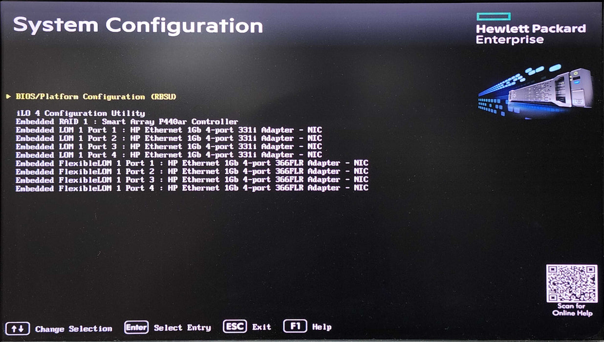HP DL360Gen 9 1U 8x2.5", 2x Xeon E5-2620v3, 32GB DDR4, 4x1.2TB SAS, P440ar