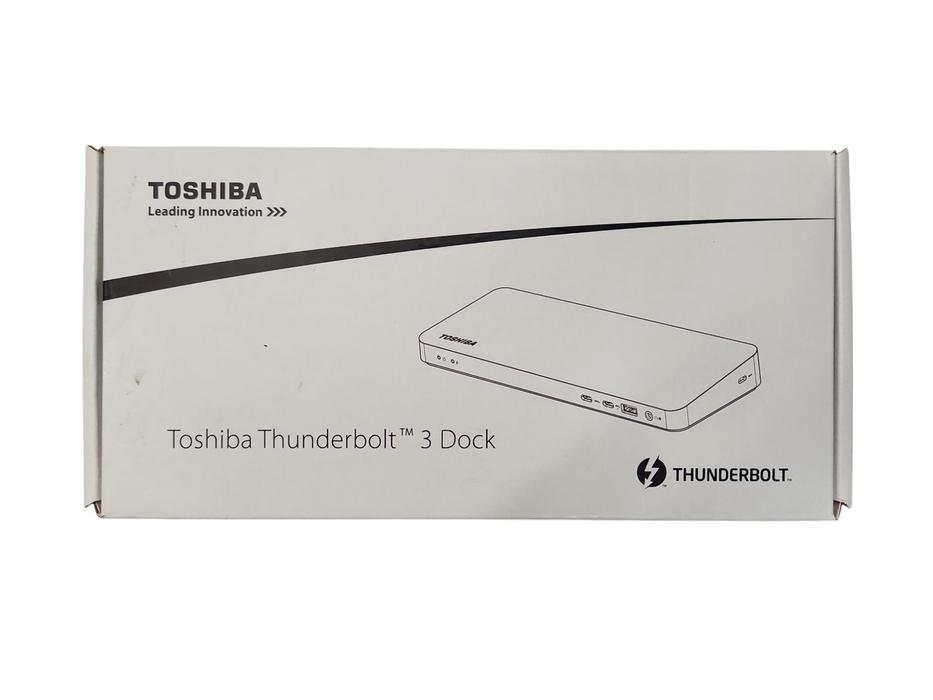 NEW OPEN Toshiba PA5281U-1PRP Thunderbolt 3 Dock USB 3.0 HDMI Docking Station