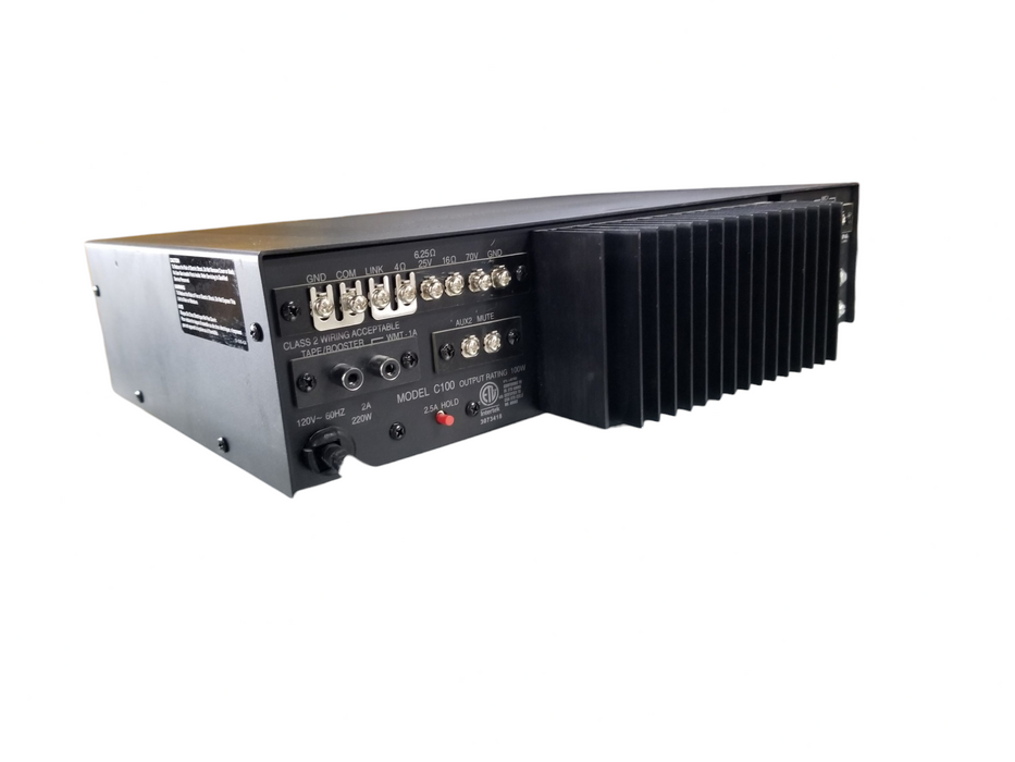 Bogen C100 Classic Series Mixer Amplifier 100-Watt C-100 Q