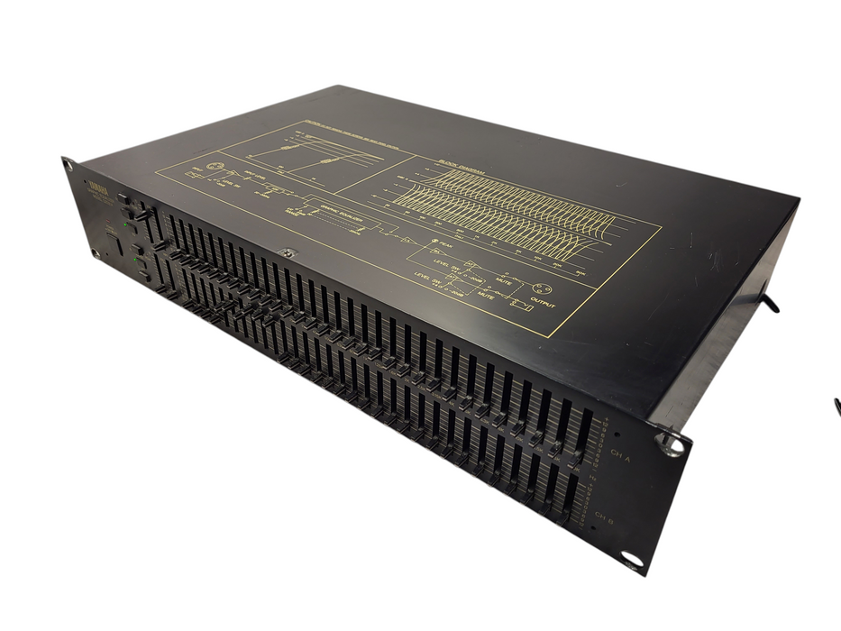 YAMAHA MODEL Q2031A PROFESSIONAL AUDIO MUSIC STEREO GRAPHIC EQUALIZER $