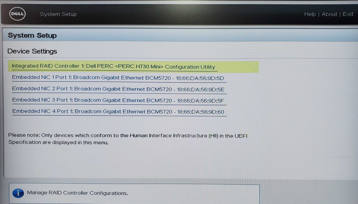 Dell PowerEdge R430 1x Xeon E5-2660 v3 64GB DDR4 H730 Mini - No HDD