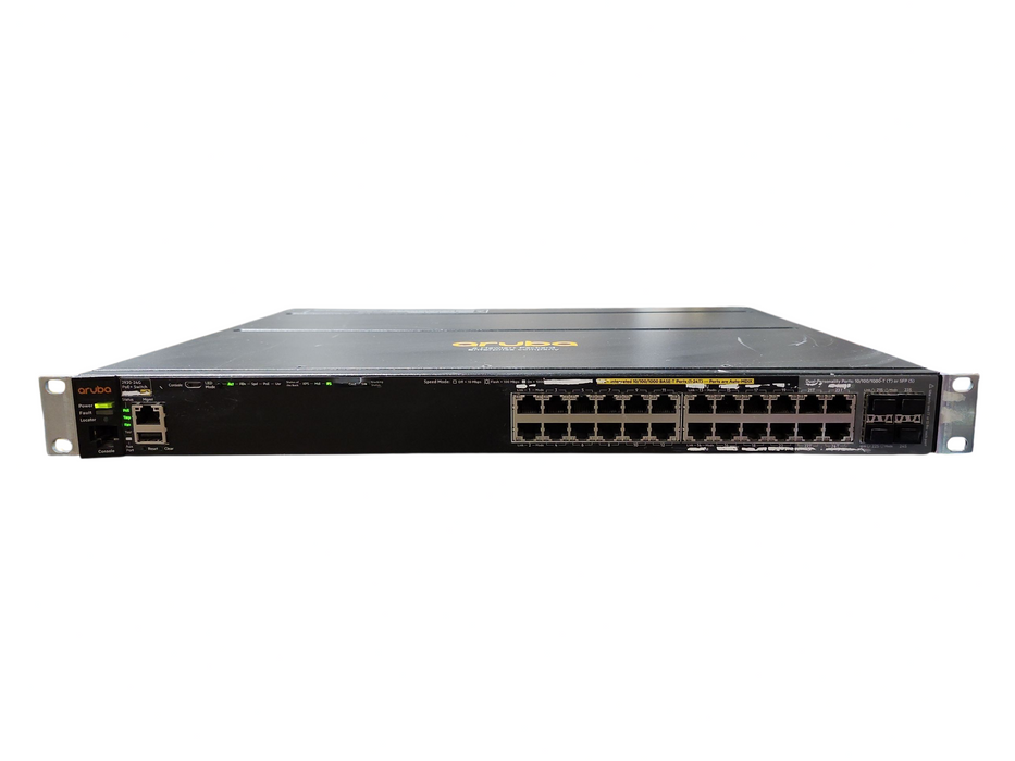 Aruba 2920-24G PoE+ 24-Port Gig Managed Switch J9727A W/ rack mount Ears