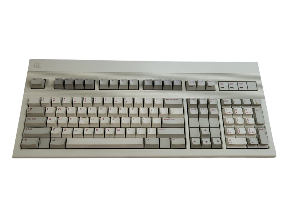 Vintage Hewlett Packard HP-HIL Keyboard C1405A #ABA (STICKY KEYS) %