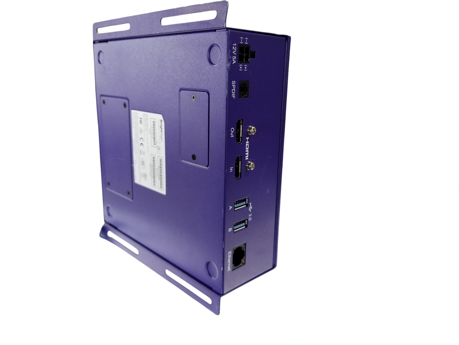 Brightsign 4K Digital Signage Media Player Purple 4K1142-WW  Q