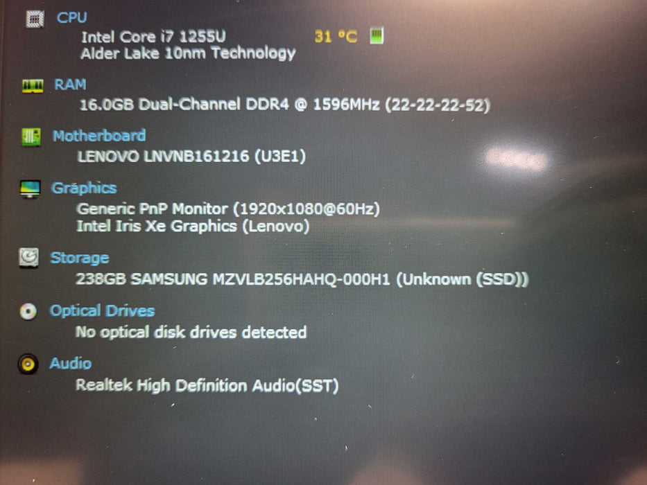 Lenovo ThinkBook 14 G4 IAP | Intel Core i7-1255U|16GB DDR4|256GB NVMe $ Lap200
