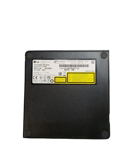 LG Ultra Slim Portable DVD Writer Compatible w/ Windows & Mac GP65NB60