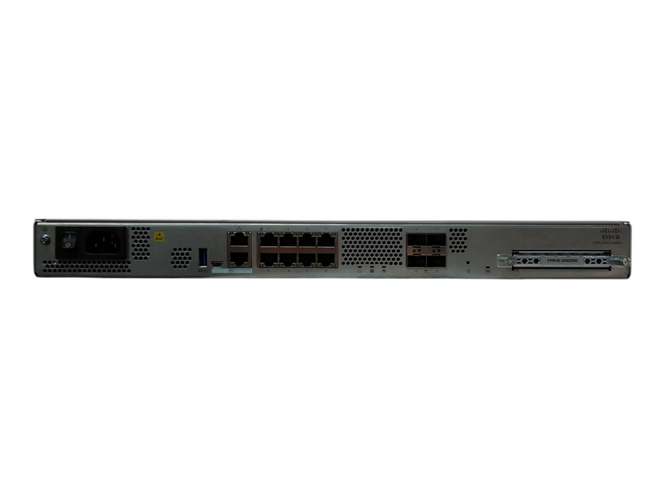 Cisco Firepower FPR-1120 Firewall Device FPR1120-NGFW-K9 + FPR1K-SSD200