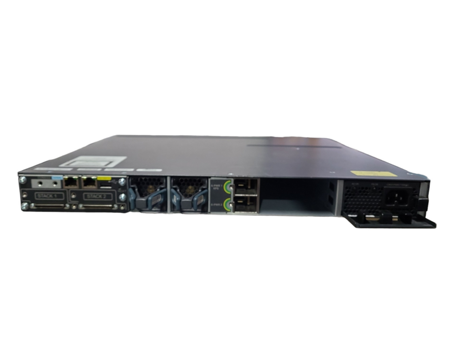 Cisco WS-C3750X-24T-S 24-Port Gigabit Switch, 1x 715WAC