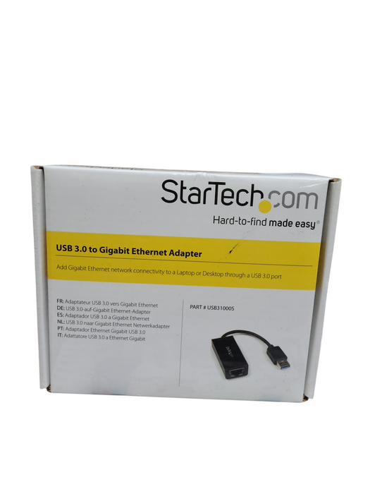 StarTech USB to Ethernet Adapter USB 3.0 to 10/100/1000 Gigabit LAN Adapter