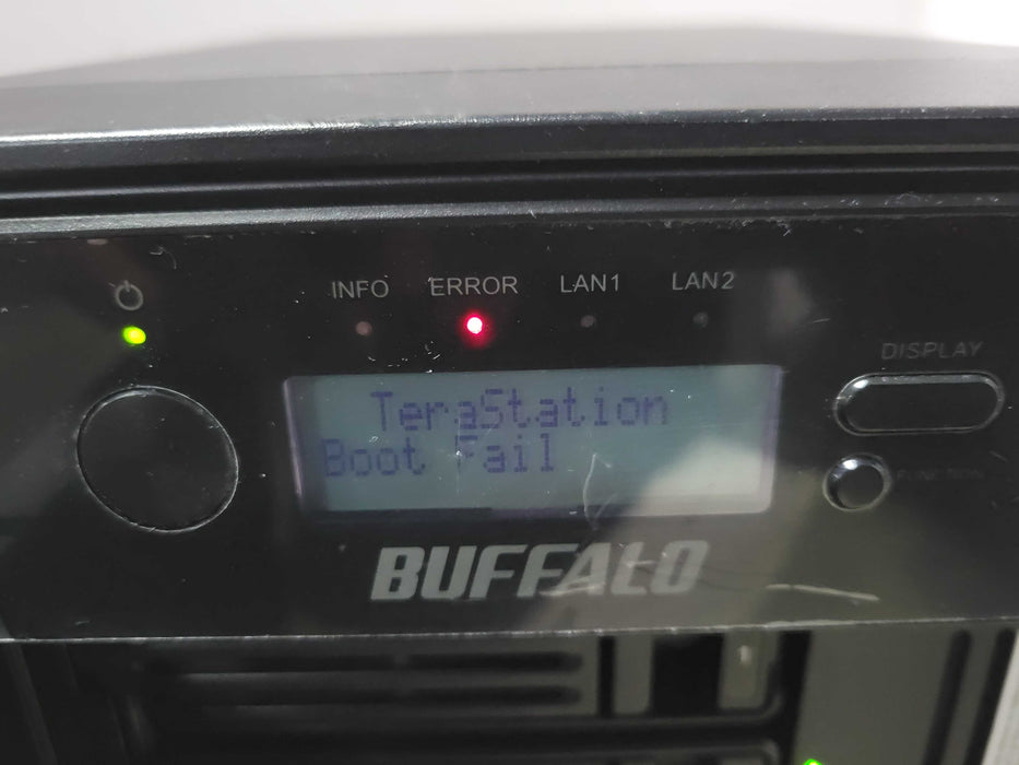 Buffalo Terastation WS5600D1206 6-Bay NAS with HDD Caddies, READ _