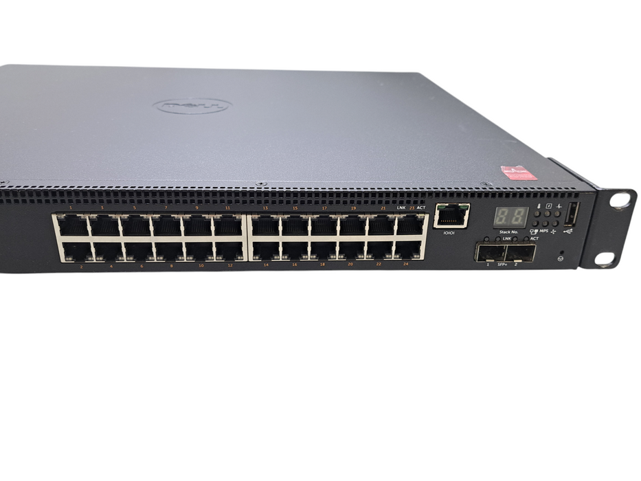 Dell N2024P | 24-Port Gigabit PoE+ Managed Switch w/ 2x 10G SFP+