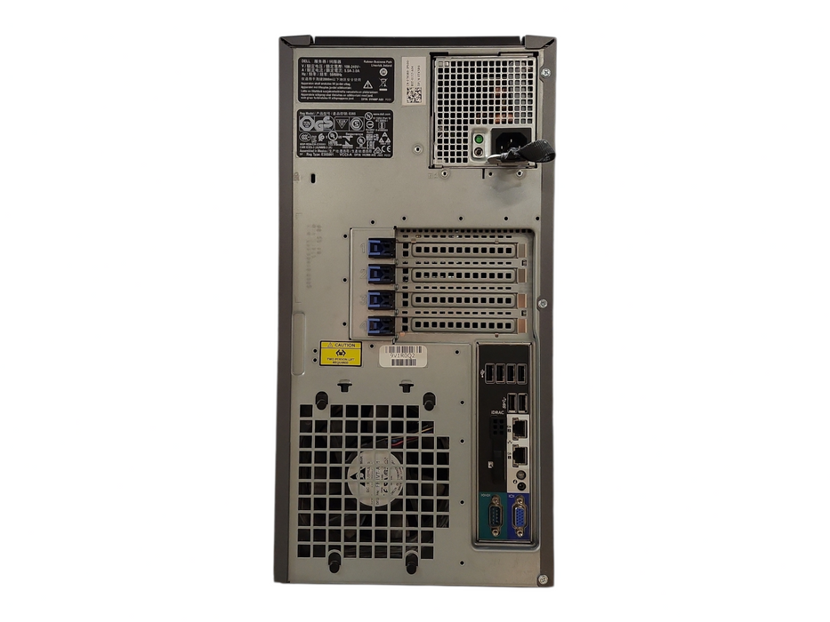 Dell PE T330 8x3.5", Xeon E3-1220v6, 16GB DDR4, No RAID & HDD, 350W