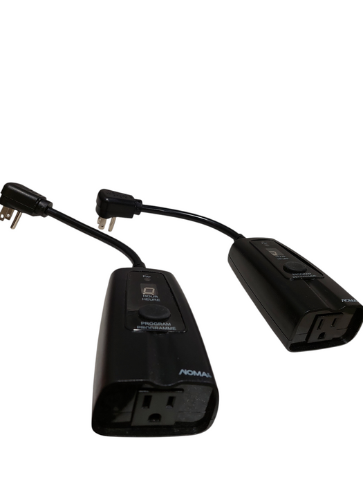 2 - 8 Hour NOMA Lights Programming Timer Power Plug  =