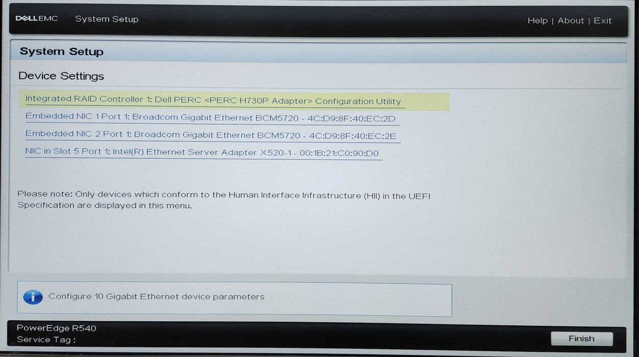 Dell PE R540 2U 12x3.5", Xeon Gold 5118, 32GB DDR4, 1x10TB SAS, H730P
