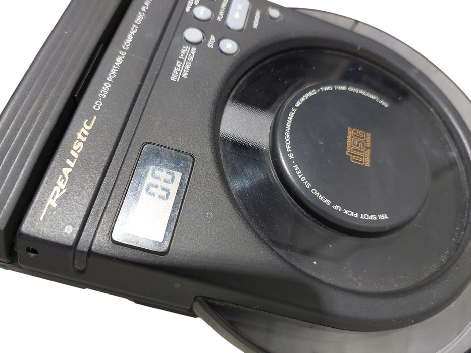 Realistic Portable Compact Disc Player Model: CD-3350 =