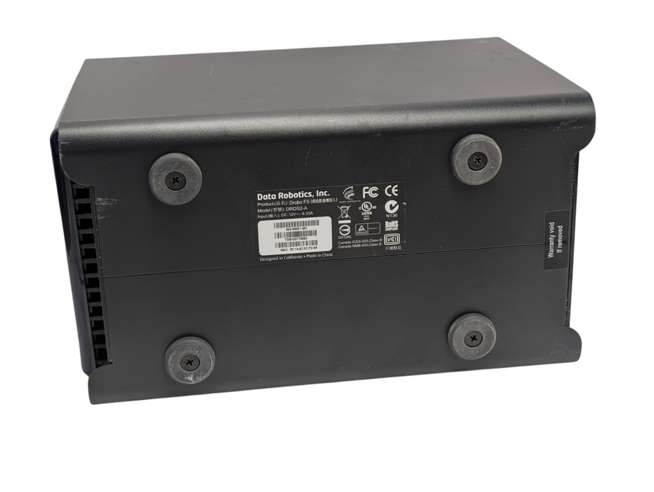 Data Robotics DROBO FS DRDS2-A 5 3.5 inch HDD bays NAS NO drives  -