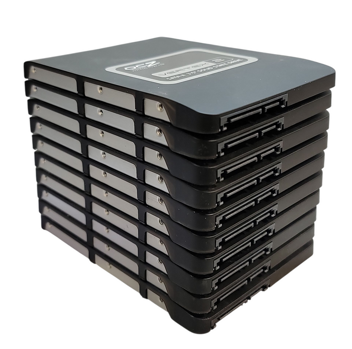 Lot 10x 240GB SATA 3.5" 3Gb/s OCZSSD3-2VTX240G Vertex 2 Series MLC SSD +