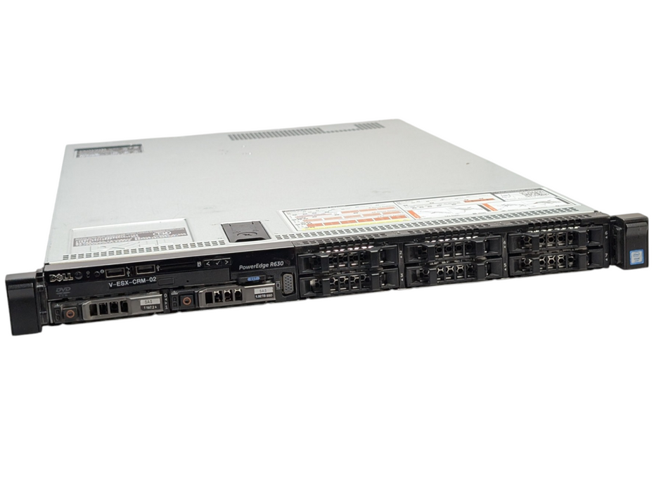 DELL PowerEdge R630 2x Intel Xeon E5-2687w v3 128GB RAM H740P RAID  -