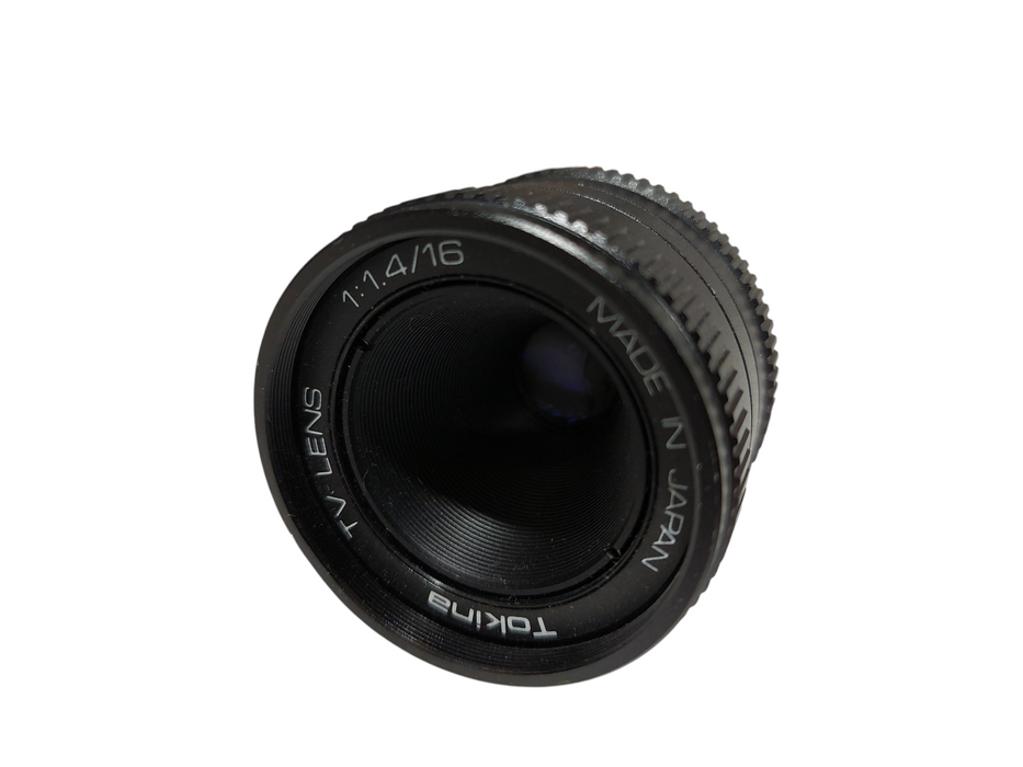 Tokina TV Lens 1:1.4/16 Made in Japan  =