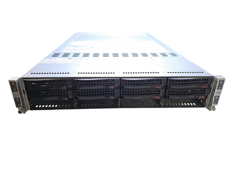 SuperMicro 4-Node X9DRT-HF+ Server | 8x Xeon E5-2670 v2 @2.50GHz, 512GB RAM Q