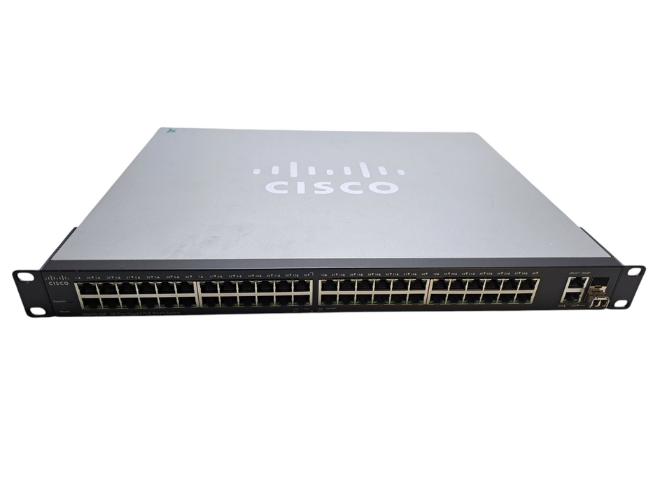 Cisco SG200-50P | 50-Port Gigabit PoE Smart Switch 2x SFP )