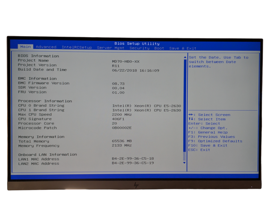 DATTO GIGABYTE MD70-HB0 DDR4 2x Intel Xeon E5-2630 v4 64GB RAM  -