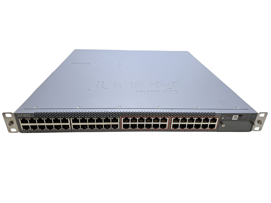 Juniper EX4300-48MP-S | 24x 1G, 24x 2.5G/5G/10G PoE++, 4x 40G QSFP+ Switch )