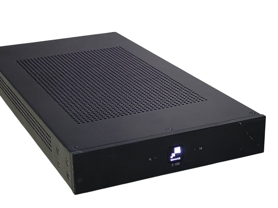 Sonance 2-100 200W 2.0-Ch. Digital Power Amplifier, Read _