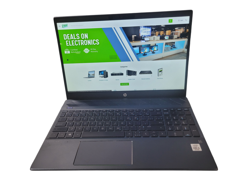 HP Pavilion Laptop 15 Touch | Core i5-1035G1 8GB DDR4 256GB NVMe | READ!!  BudLap