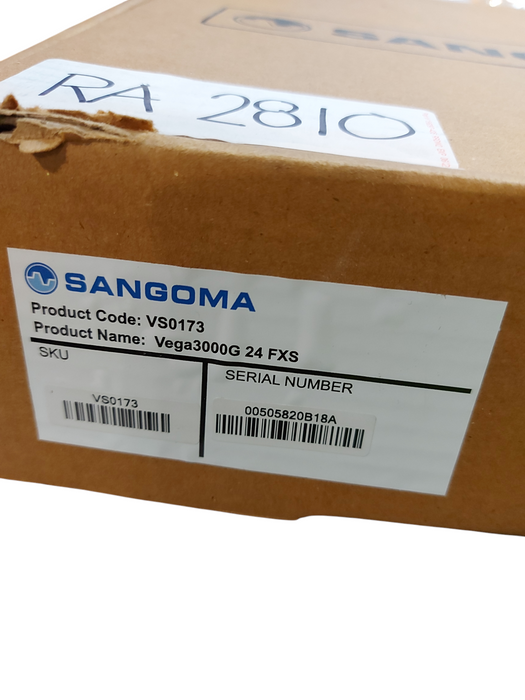 Lot 2x Sangoma Vega 100G / 300G FXS Single VoIP Digital Gateway